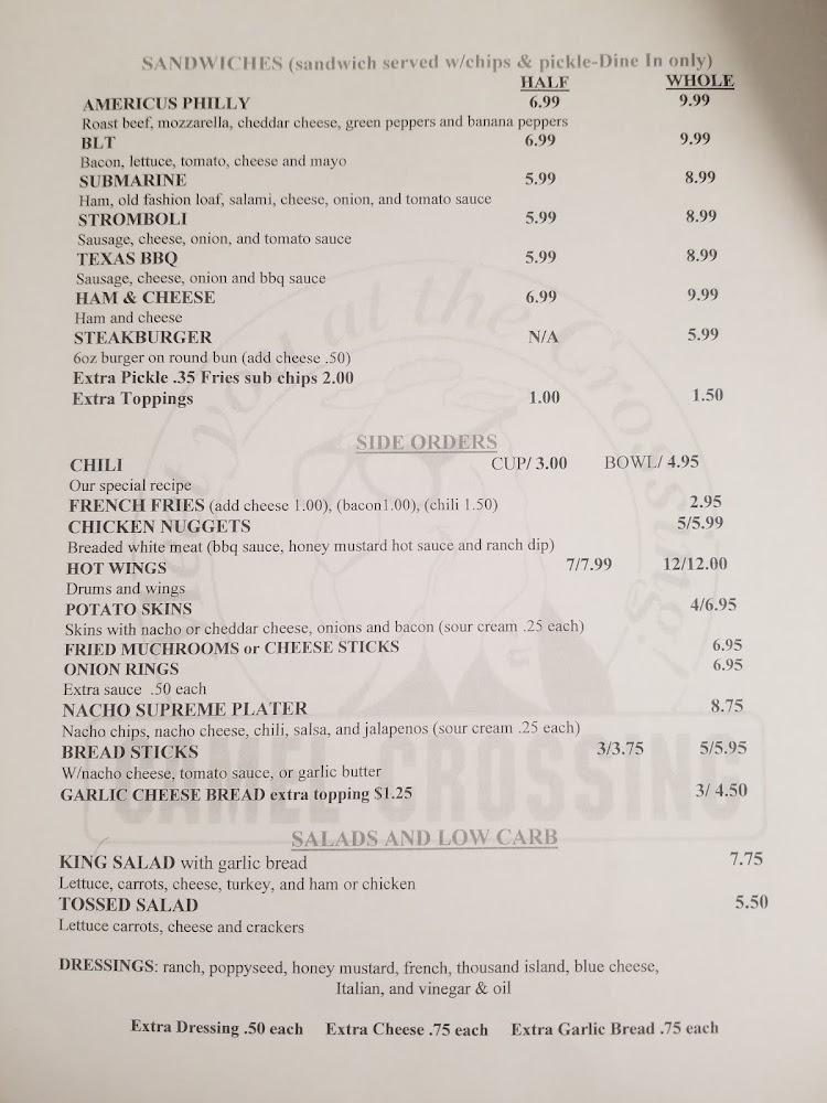 Americus Pizza Menu image 1
