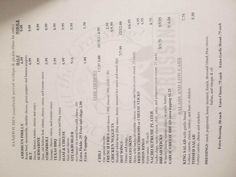 Americus Pizza Menu image 2
