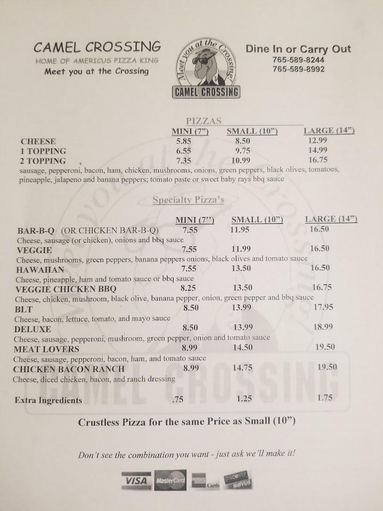 Americus Pizza Menu image 3