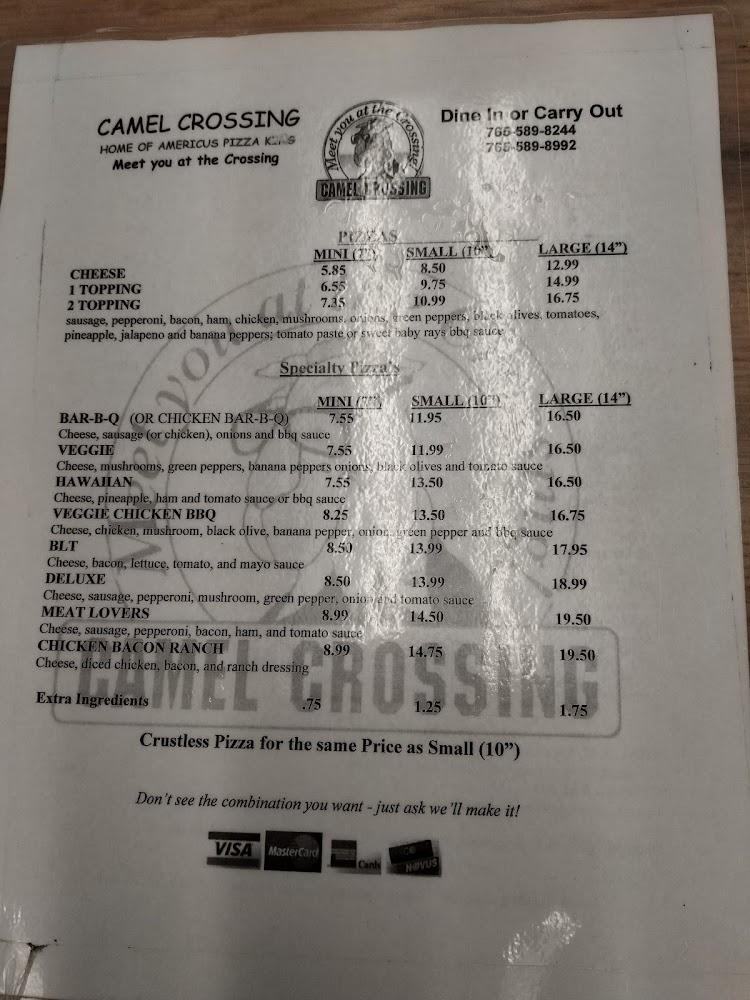 Americus Pizza Menu image 4